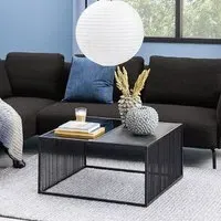 Salem Square Coffee Table - Black