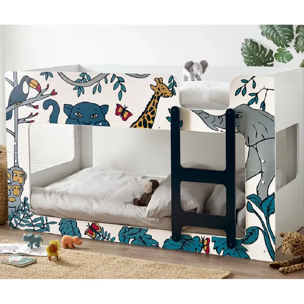 Salina Bunk Bed - White, MDF