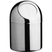 Salinas Mini Waste Bin - Polished Stainless Steel alternate view