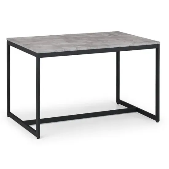 Salome Dining Table - Concrete Effect