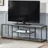 Salome TV Stand with Shelves - Concrete Effect