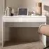 Salta Large Laptop Desk with Drawer - White, High Gloss