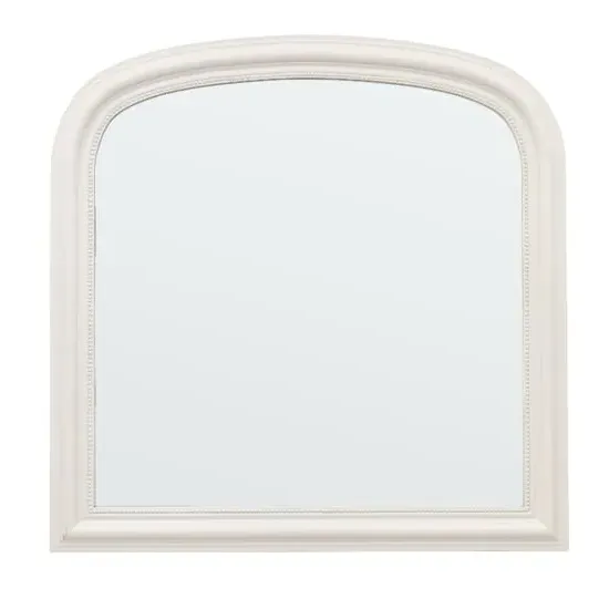 Salta Overmantle Wall Mirror - Stone, Wood image
