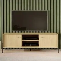 Salta TV Stand with 2 Doors - Oak