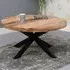 Salter Coffee Table with Spider Legs - Rough Sawn, Mangowood
