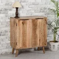 Salter Drinks Cabinet - Rough Swan, Mangowood