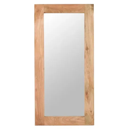 Salter Extra Long Wall Mirror - Rough Swan, Mangowood