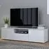 Salter TV Stand with Storage - White, High Gloss