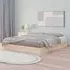 Salus Super King Size Bed Frame - Natural, Pine