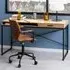 Salvo Laptop Desk with Drawer and Shelf - Wild Oak