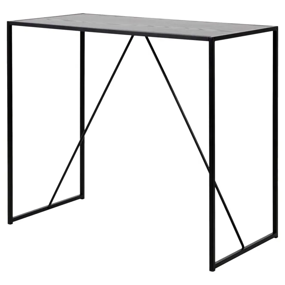 Salvo Rectangular Bar Table - Ash Black product