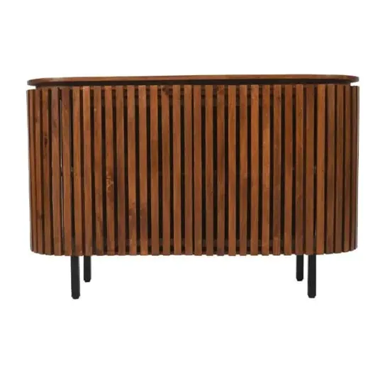 Salvo Sideboard with 2 Doors - Walnut, Mango Wood