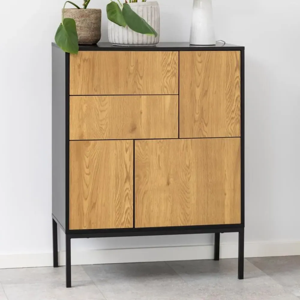 Salvo Sideboard with 3 Doors & 2 Drawers - Matt Wild Oak product