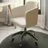 Sanford Fabric Office Chair with Chrome Base - Oak