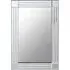 Sanford Large Triple Bevelled Wall Mirror - Glass, MDF