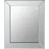 Sanford Square Wall Mirror with Bevelled Corners - Glass, MDF