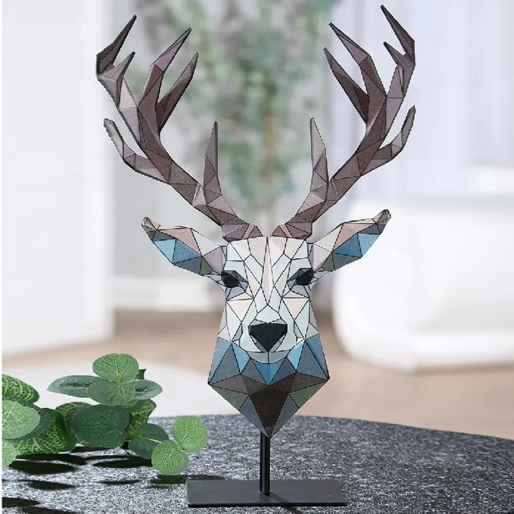 Sanger Metal Deer Sculpture - Multicolour product