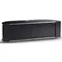 Sanja Large Corner TV Stand with Doors - Black