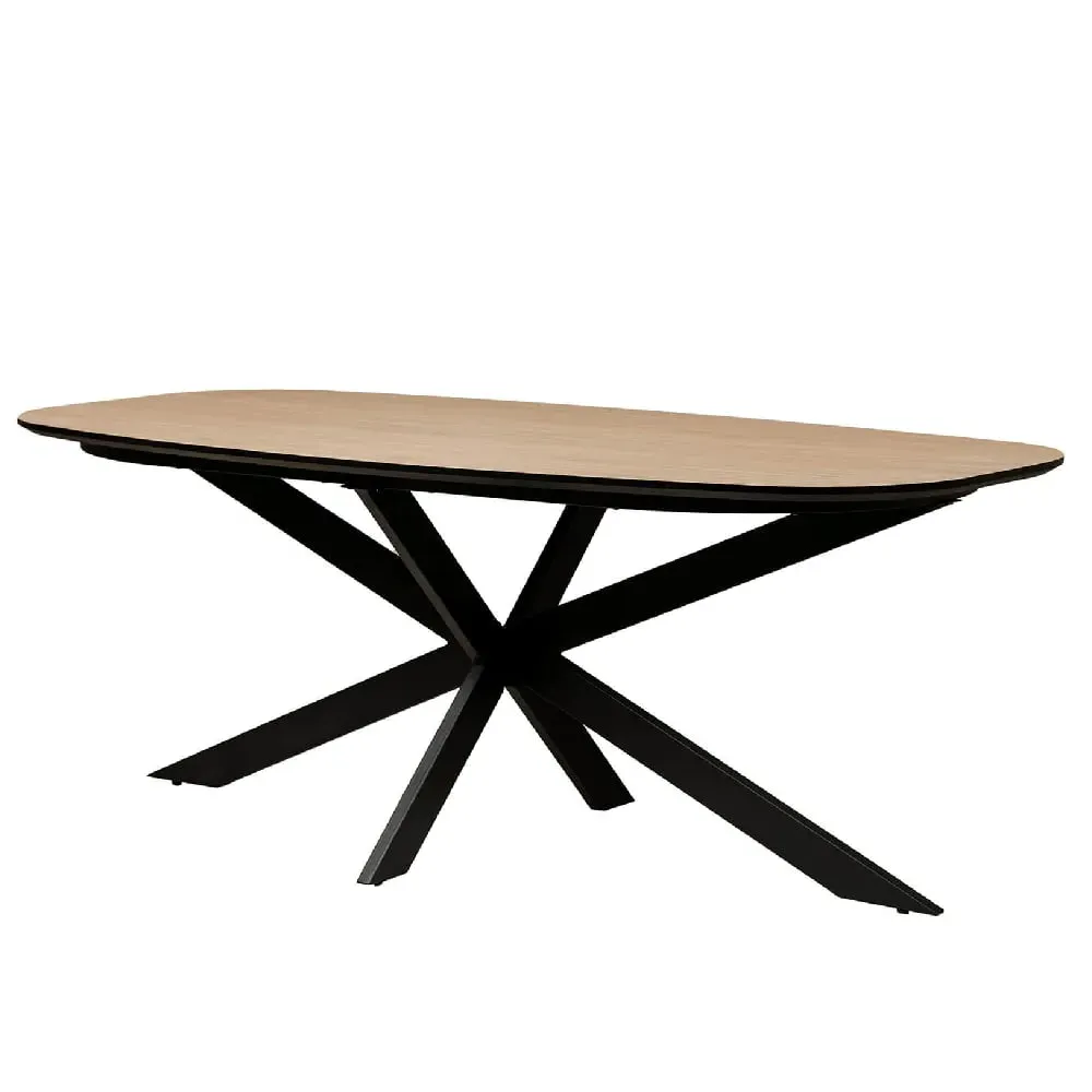 Santiago Large Oval Dining Table - Oak