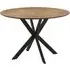 Santiago Round Dining Table - Oak