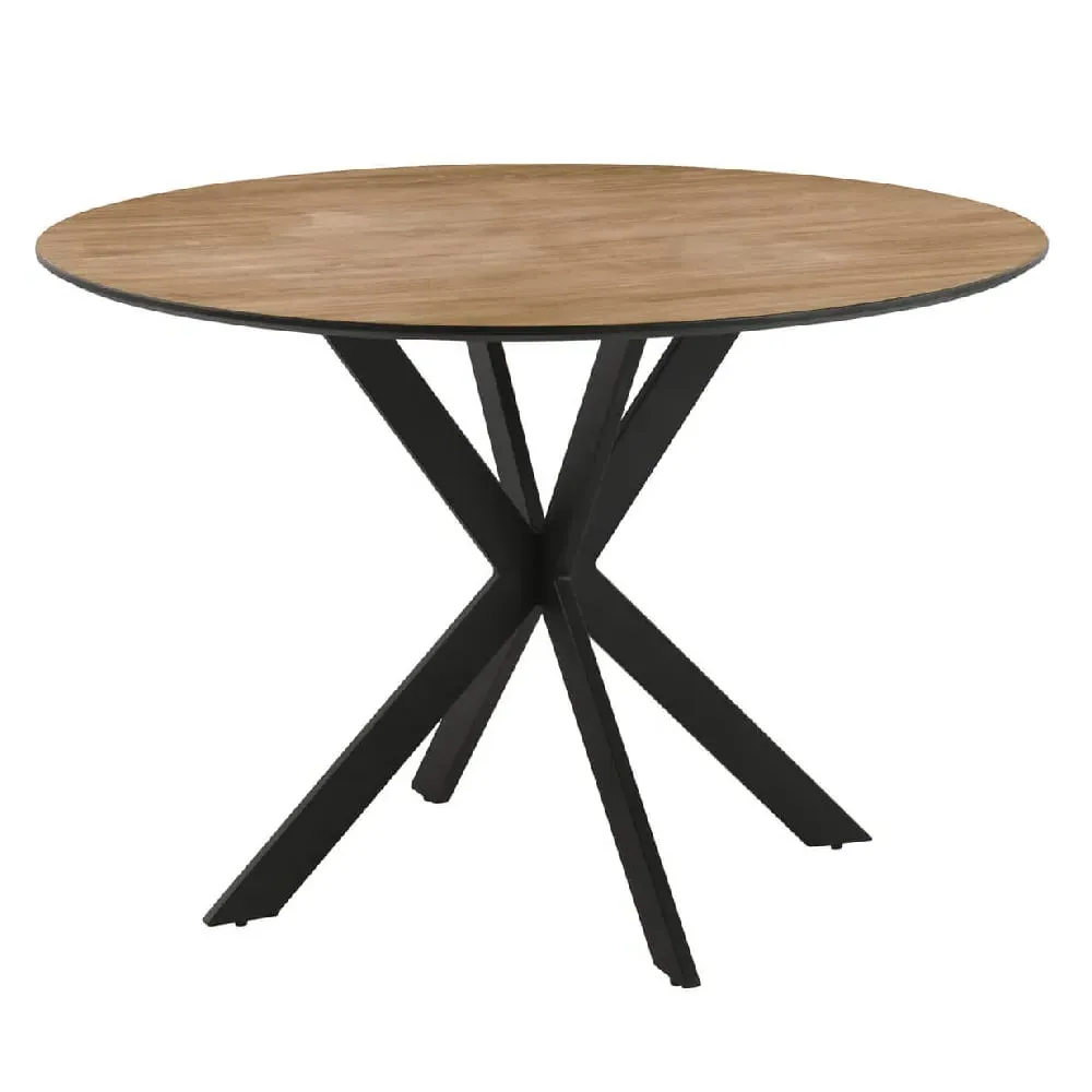 Santiago Round Dining Table - Oak image