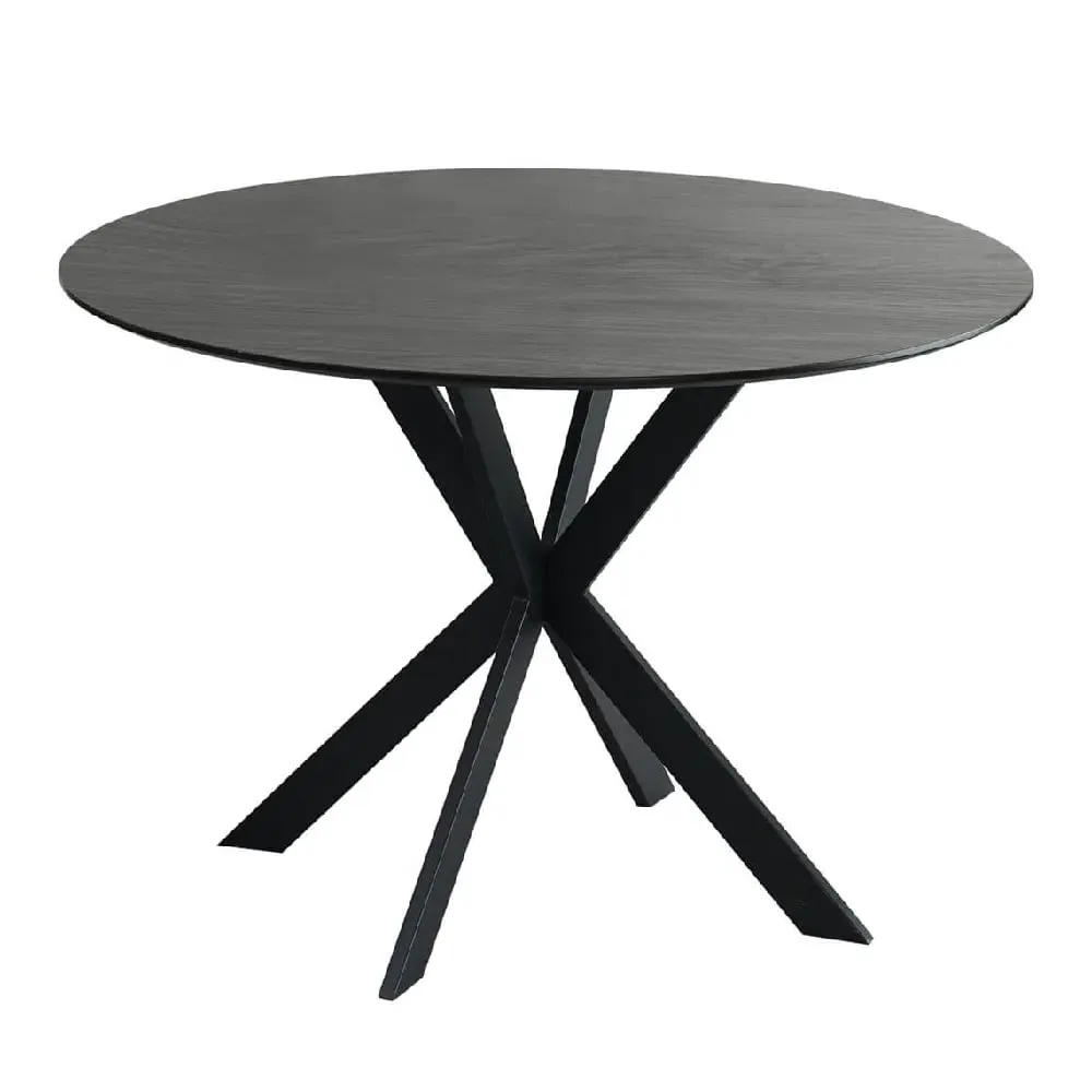 Santiago Round Dining Table - Smoke