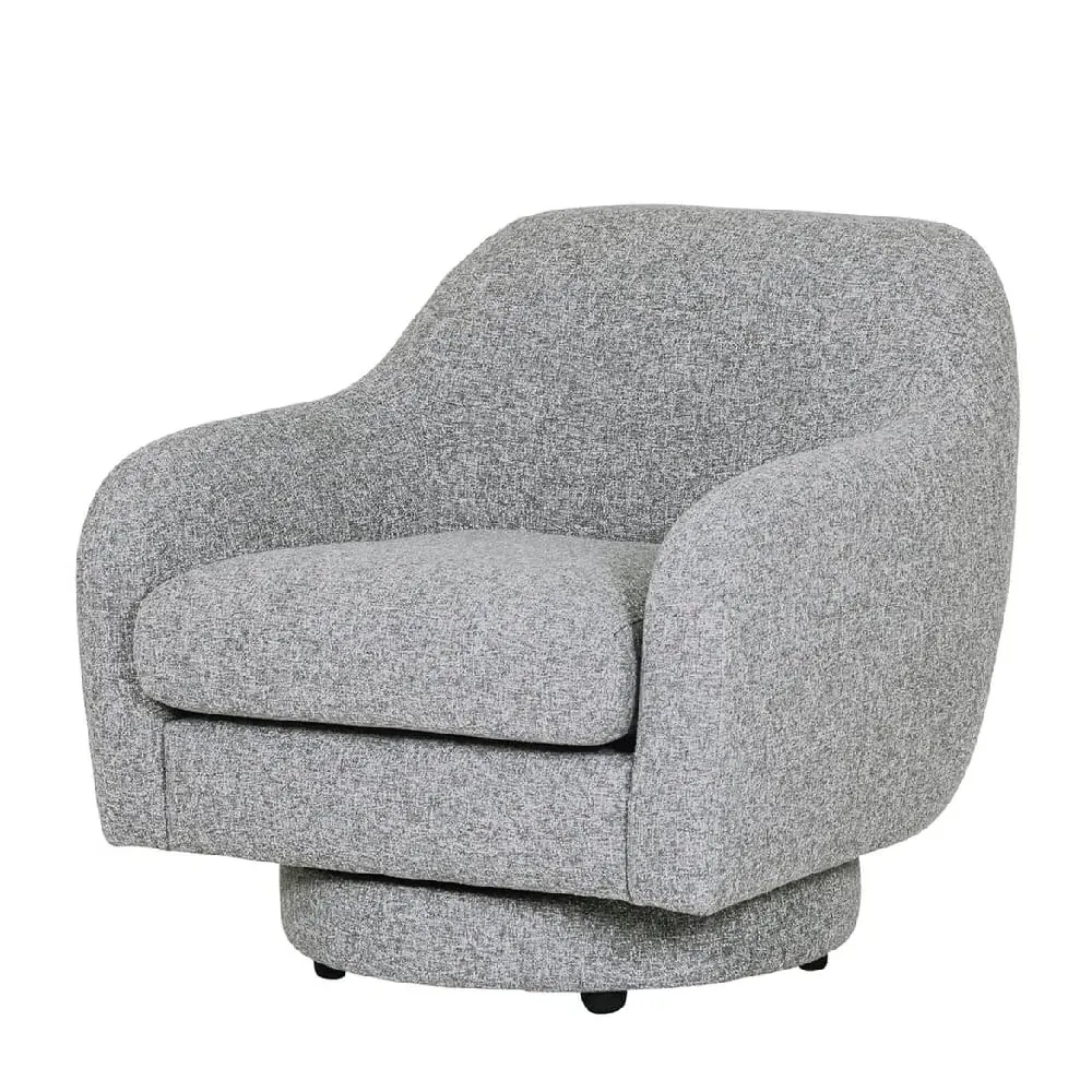 Santiago Swivel Accent Chair - Grey