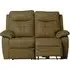 Santino Electric Recliner 2-Seater Sofa - Brown, Leather