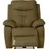 Santino Electric Recliner Armchair - Brown, Leather
