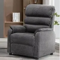 Sanur 1-Seater Sofa - Grey, Fabric