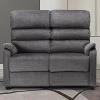Sanur 2-Seater Sofa - Grey, Fabric