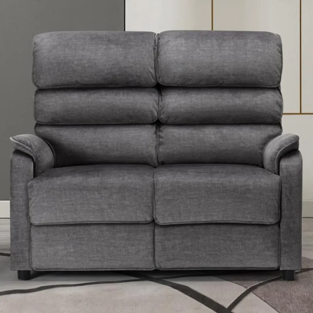 Sanur 2-Seater Sofa - Grey, Fabric