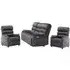 Sanur 3+1+1 Seater Sofa Set - Grey, Fabric