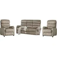 Sanur 3+1+1 Seater Sofa Set - Taupe, Fabric