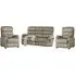 Sanur 3+1+1 Seater Sofa Set - Taupe, Fabric