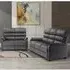 Sanur 3+2 Seater Sofa Set - Grey, Fabric