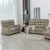 Sanur 3+2 Seater Sofa Set - Taupe, Fabric