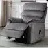 Sanur Electric Lift and Tilt Recliner Chair - Grey, Fabric