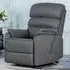 Sanur Electric Lift Recliner Chair - Grey, Leather
