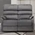 Sanur Electric Recliner 2-Seater Sofa - Grey, Fabric