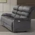 Sanur Electric Recliner 3-Seater Sofa - Grey, Fabric