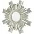 Saran Art Deco Wall Mirror - Silver