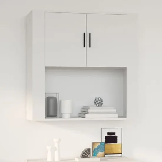 Sarnia Wall Storage Cabinet with 2 Doors - White