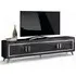 Sarver Large TV Stand with Storage - Black, High Gloss