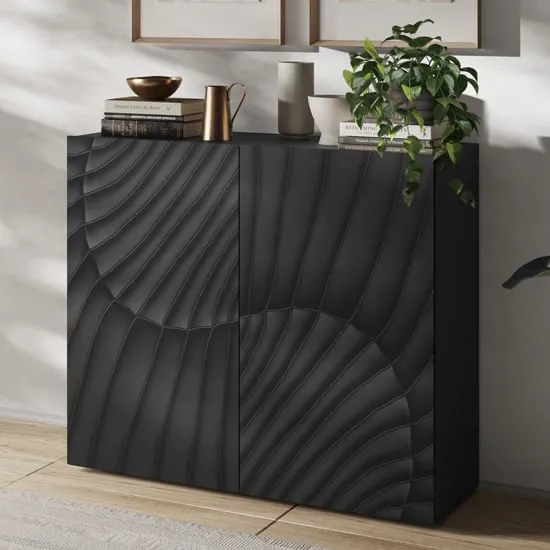 Sassari 2-Door Sideboard - Anthracite, Wood image