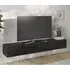 Sassari Wide TV Stand with 1 Door - Anthracite, Wood