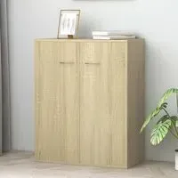 Sassy Sideboard with 2 Doors - Sonoma Oak, Chipboard