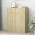 Sassy Sideboard with 2 Doors - Sonoma Oak, Chipboard