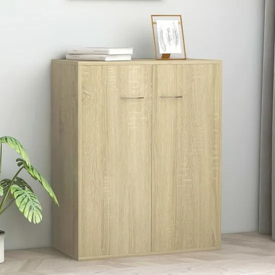 Sassy Sideboard with 2 Doors - Sonoma Oak, Chipboard image