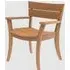 Sauchie Garden Armchair - Natural Wood